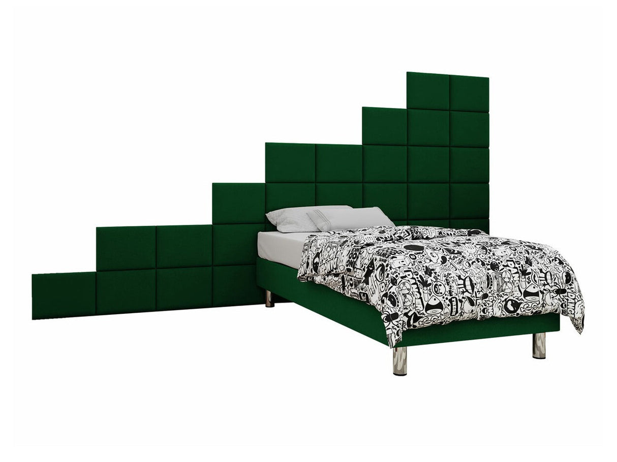 Kontinentális ágy LUX-BAZA 40x30 (Estelle-Baza) II 120 x 200 cm, Szín: Manila 35