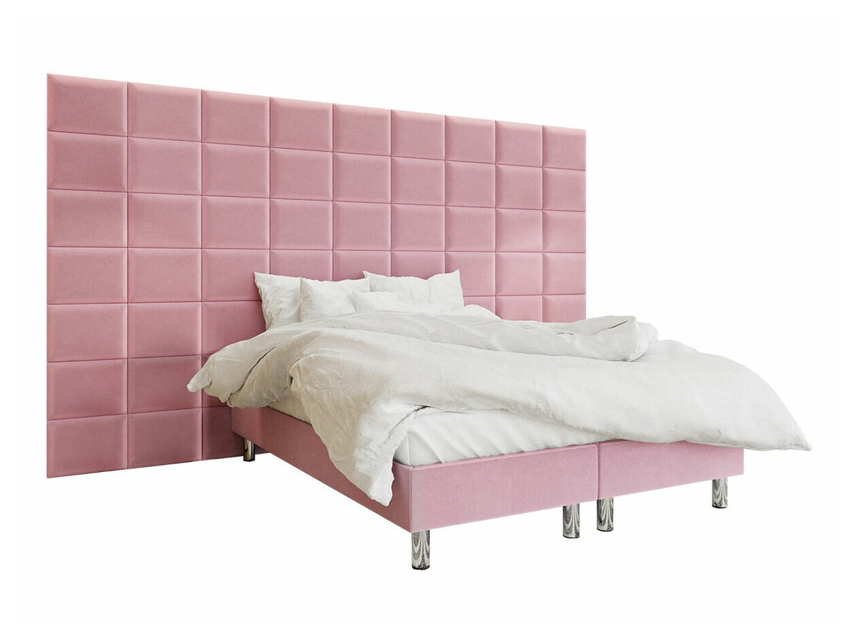 Kontinentális ágy LUX-BAZA 40x30 (Estelle-Baza) II, Szín: Manila 09, Alvó felület mérete: 180 x 200 cm