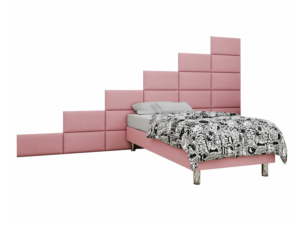 Kontinentális ágy LUX-BAZA 60x30 (Estelle-Baza) III 120 x 200 cm, Szín: Manila 09