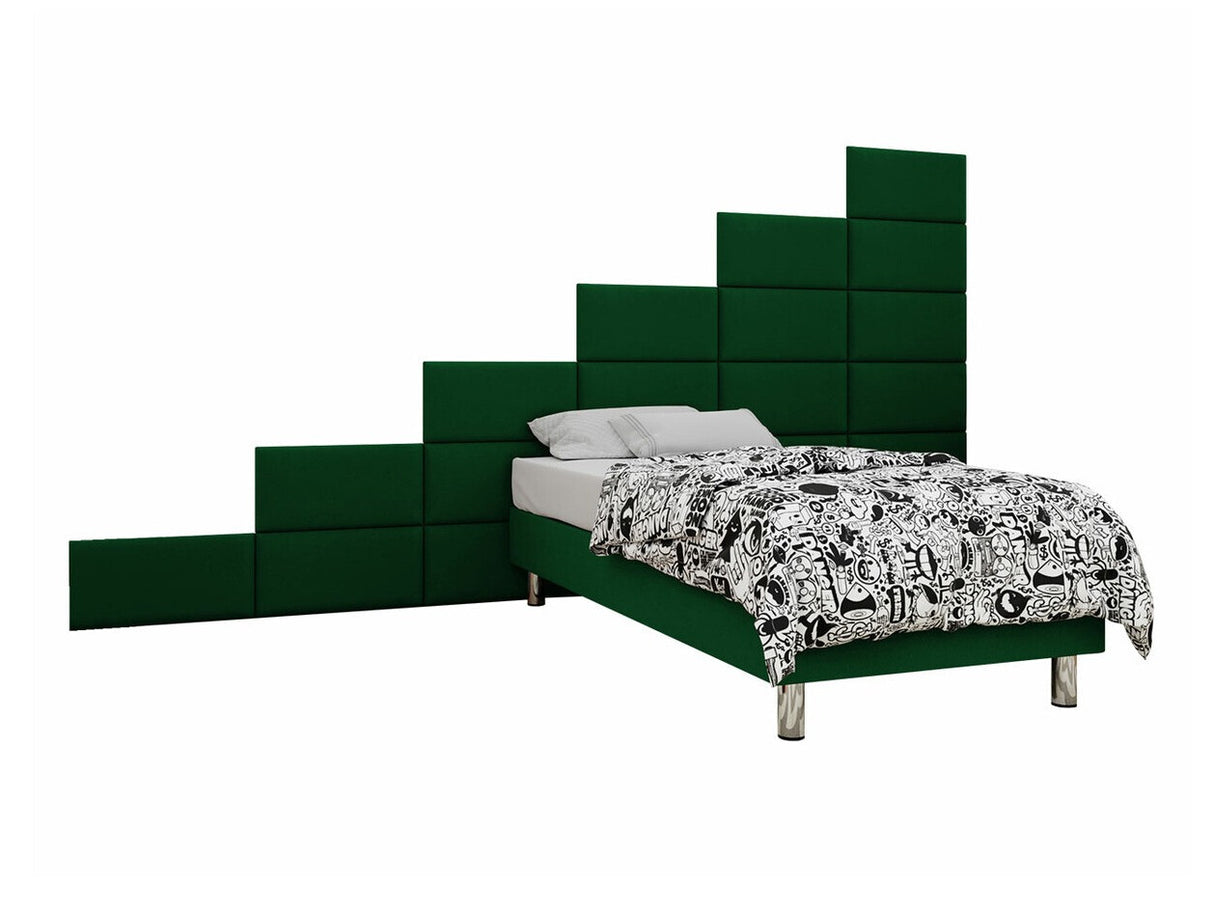 Kontinentális ágy LUX-BAZA 60x30 (Estelle-Baza) III 120 x 200 cm, Szín: Manila 35