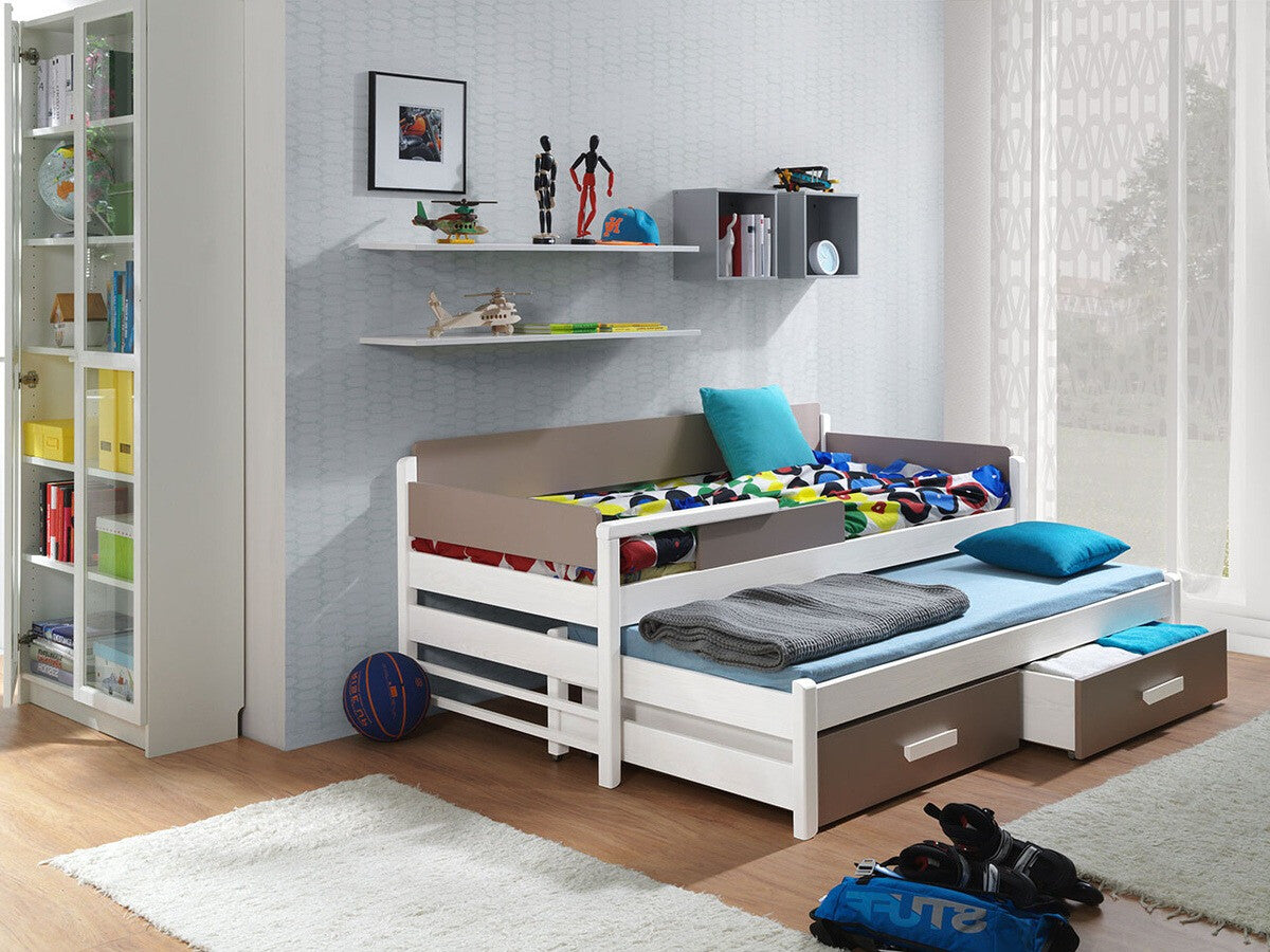 Ágy Dois 80 (Cyprus 80), Szín: Fehér + Triufel