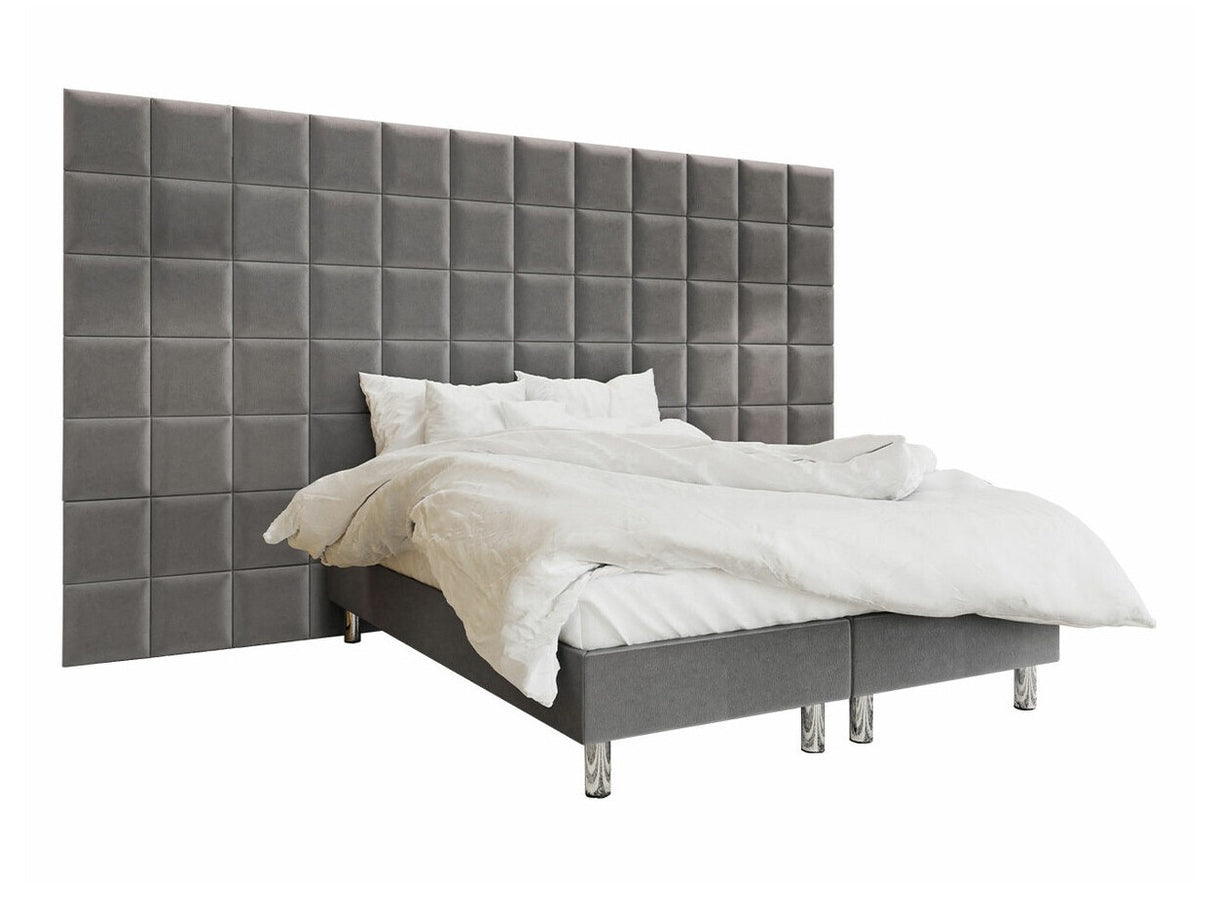 Kontinentális ágy LUX-BAZA 30x30 (Estelle-Baza) I, Szín: Manila 16, Alvó felület mérete: 160 x 200 cm