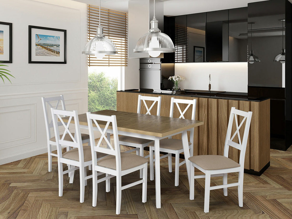 Étkezőgarnitúra AL43, Kárpit: Paros 2