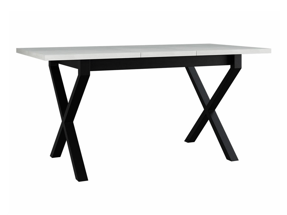 Asztal Stół IKON 1 L LAMINAT Blat: Sonoma / Podst.: Czarny fém 5903211234675 (Sonoma tölgy + Fekete)