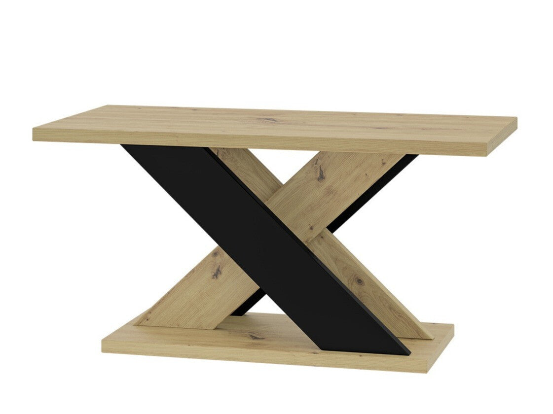Dohányzóasztal Xao (Dulcato), Szín: Artisan tölgy + Fekete