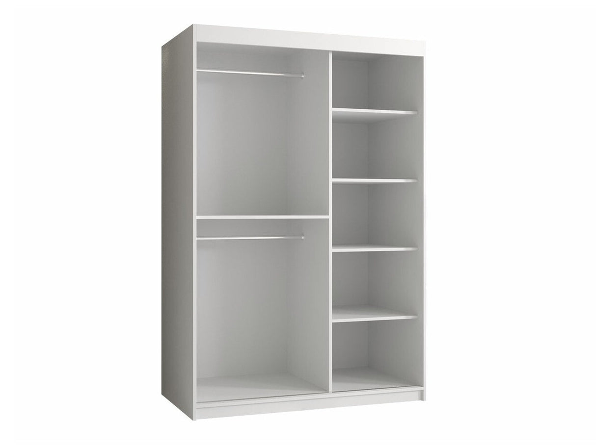 Gardróbszekrény Szafa RIFLO SLIM 1 120 (Towiro) Czarny 5903211254161 (Fekete)