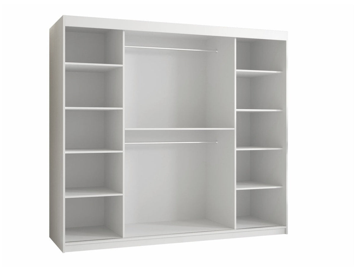 Gardróbszekrény Szafa RIFLO SLIM 2 200 (Towiro) Czarny 5903211254260 (Fekete)