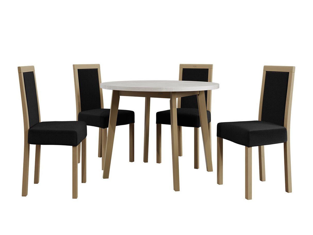 Étkezőgarnitúra 01 (OSLO 3 + ROMA 3) III, Kárpit: Kronos 7