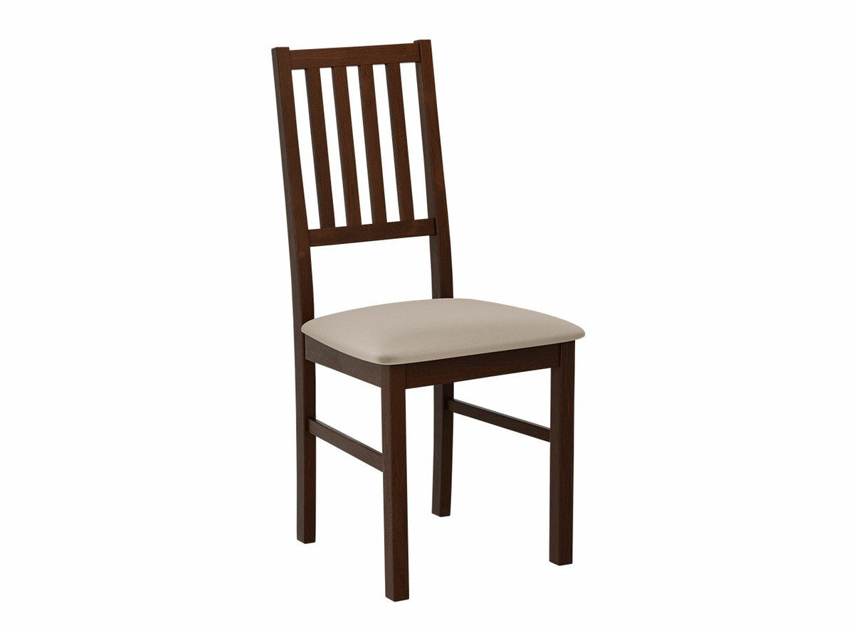 Étkezőgarnitúra 15 (MODENA 1P + NILO 7), Fa színe: Dió, Kárpit: Paros 2