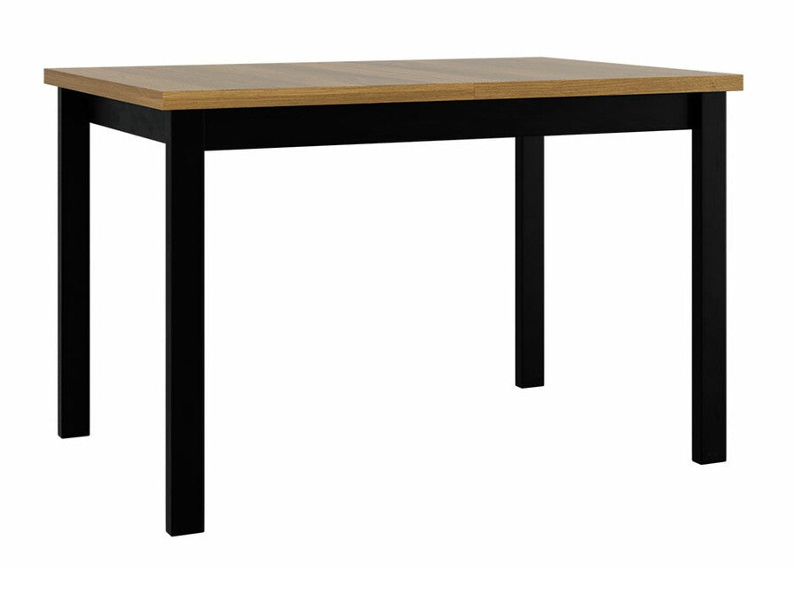 Étkezőgarnitúra 22 (ALBA 1 + NILO 11D), Asztal színe: Fekete + Grandson tölgy