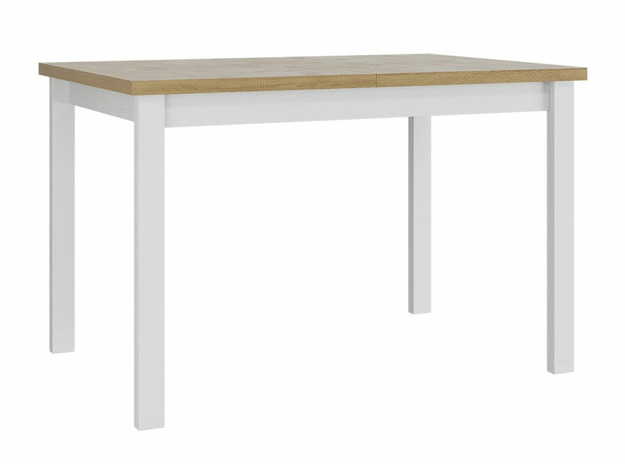 Étkezőgarnitúra 22 (ALBA 1 + NILO 11D) II, Asztal színe: Fehér + Sonoma tölgy