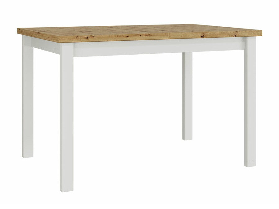 Étkezőgarnitúra 22 (ALBA 1 + NILO 11D) II, Asztal színe: Fehér + Artisan tölgy