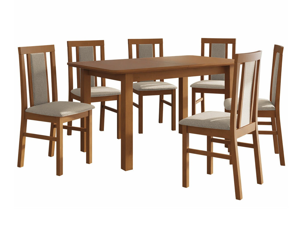 Étkezőgarnitúra 12 (WENUS 2 S + MILANO 7), Kárpit: Paros 2