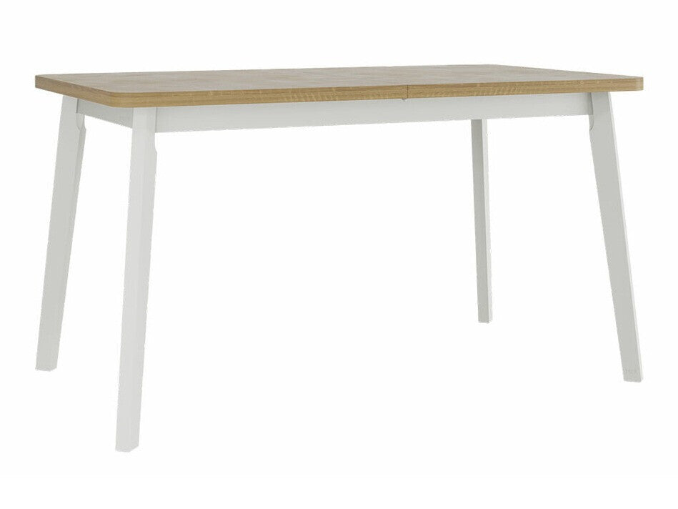 Étkezőgarnitúra 24 (OSLO 6 + LUNA 2) II, Asztal színe: Sonoma tölgy + Fehér, Kárpit: Kronos 22