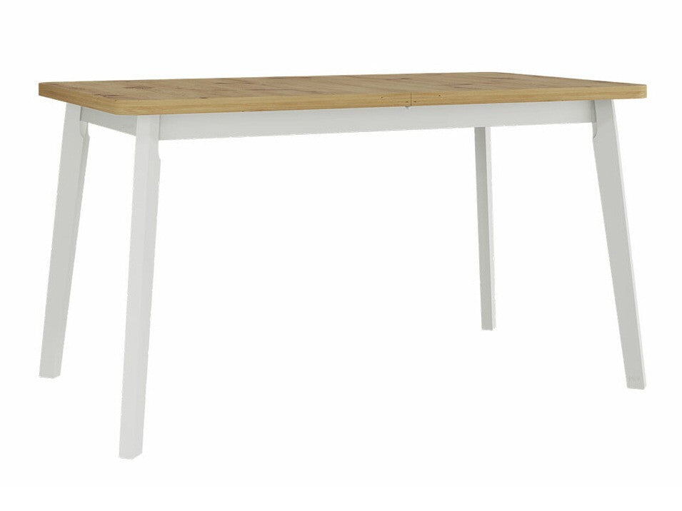 Étkezőgarnitúra 24 (OSLO 6 + LUNA 2) II, Asztal színe: Artisan tölgy + Fehér, Kárpit: Paros 2