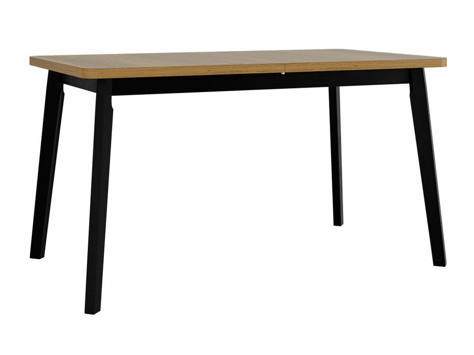 Étkezőgarnitúra 24 (OSLO 6 + LUNA 2) III, Asztal színe: Grandson tölgy + Fekete, Kárpit: Kronos 7