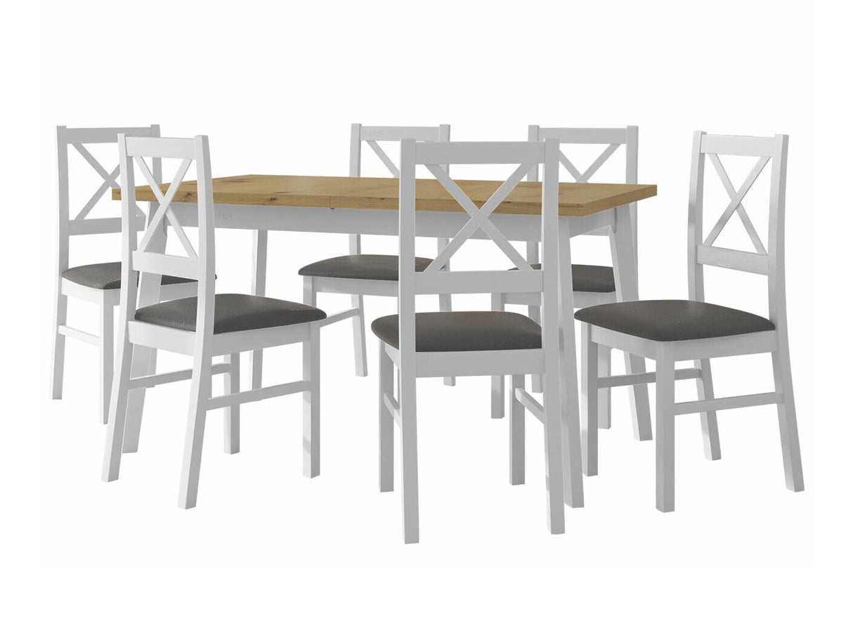 Étkezőgarnitúra 11 (OSLO 5 + NILO 10) III, Kárpit: Kronos 22