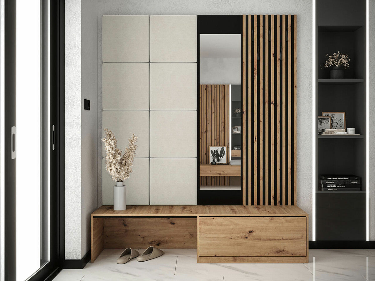 Előszoba garnitúra Premium I (Anrilot), Szín: Artisan tölgy + Manila 02