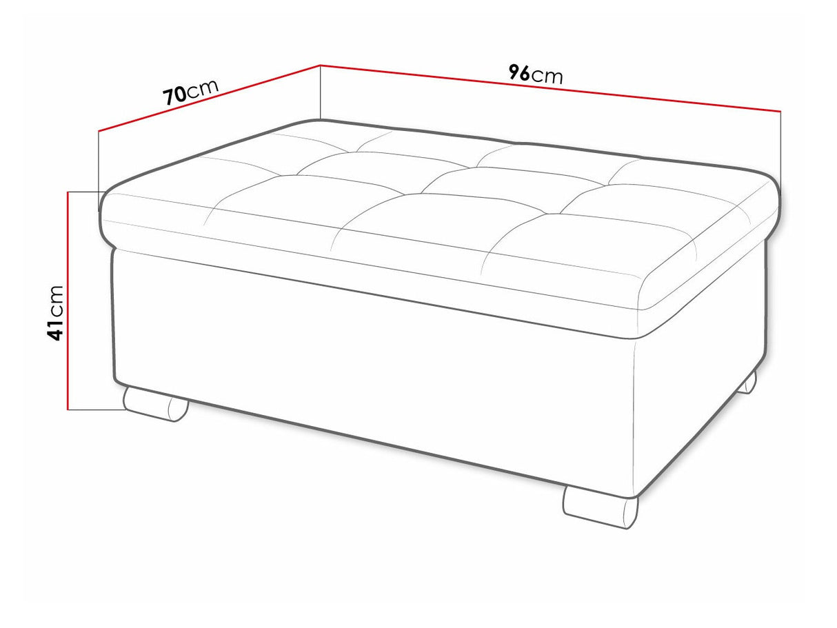 Puha pad Niko D2 (Tony), Szín: Horton 204.10