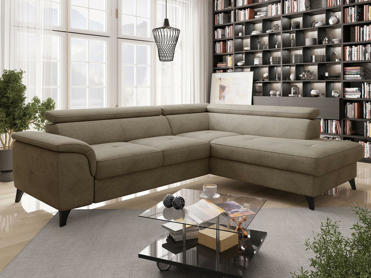 Sarokkanapé Narożnik ALDEIA Zetta, Szín: Zetta 293, Változatok: Jobbos