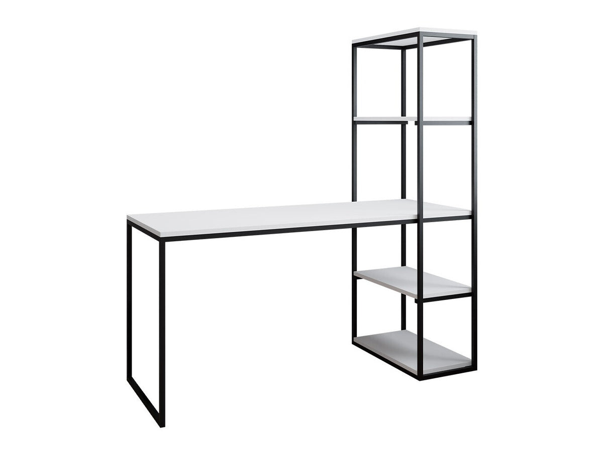 Íróasztal Biurko ARNE Czarny, Szín: Fehér + Fekete