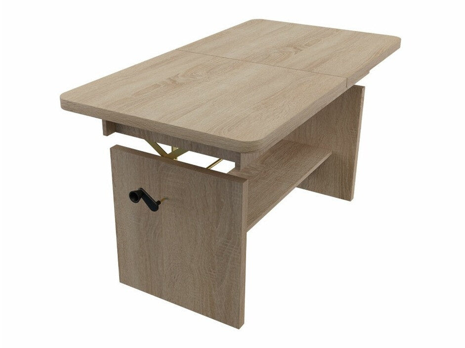 Kihajtható dohányzóasztal Janek (Kenez), Szín: Sonoma tölgy