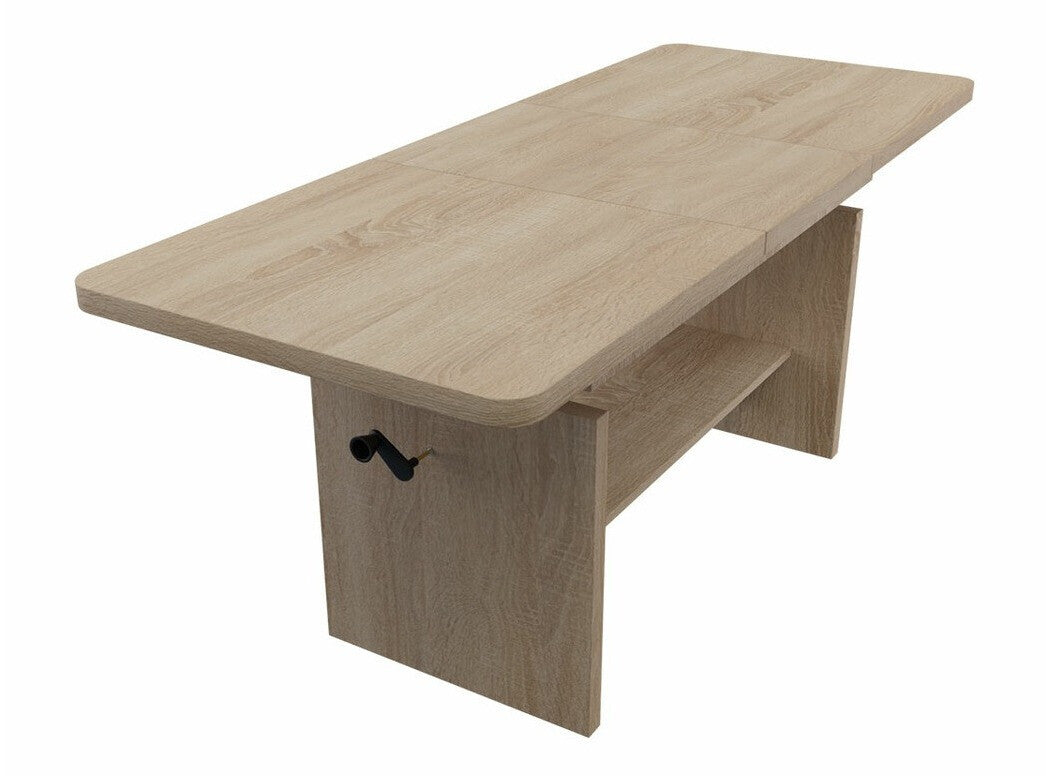 Kihajtható dohányzóasztal Janek (Kenez), Szín: Sonoma tölgy