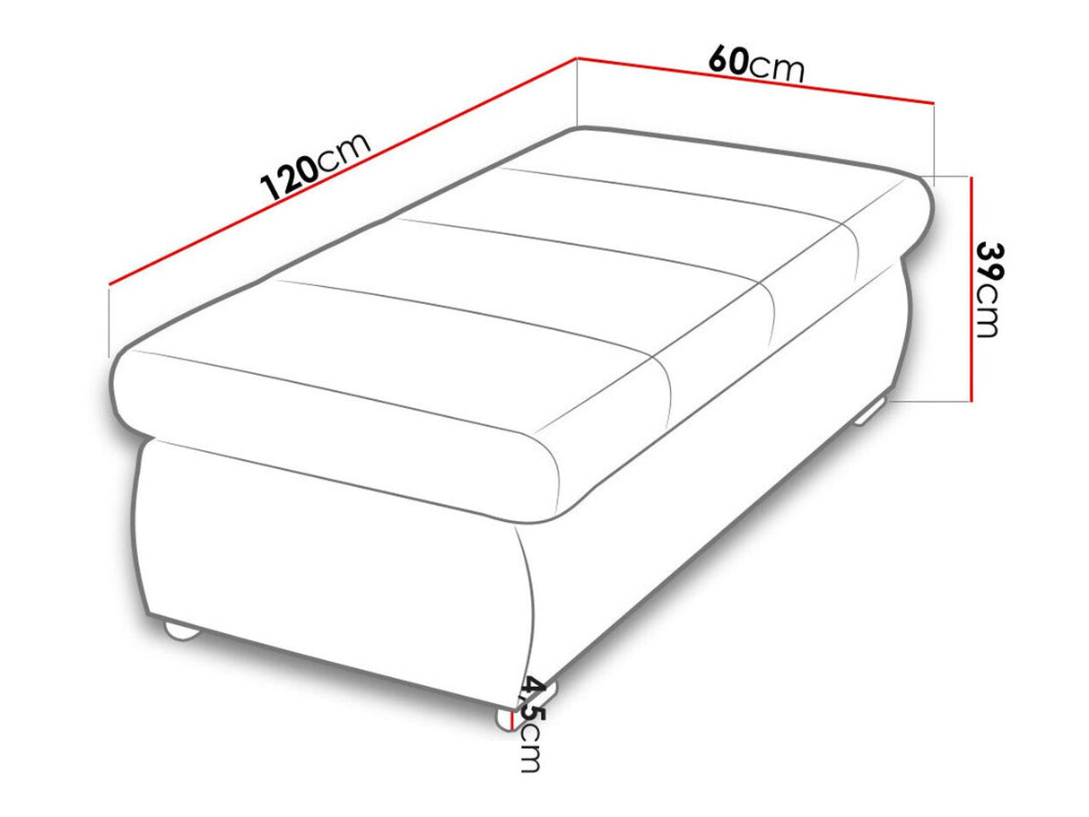 Puha pad Orkan D (Herkules), Szín: Poso 01