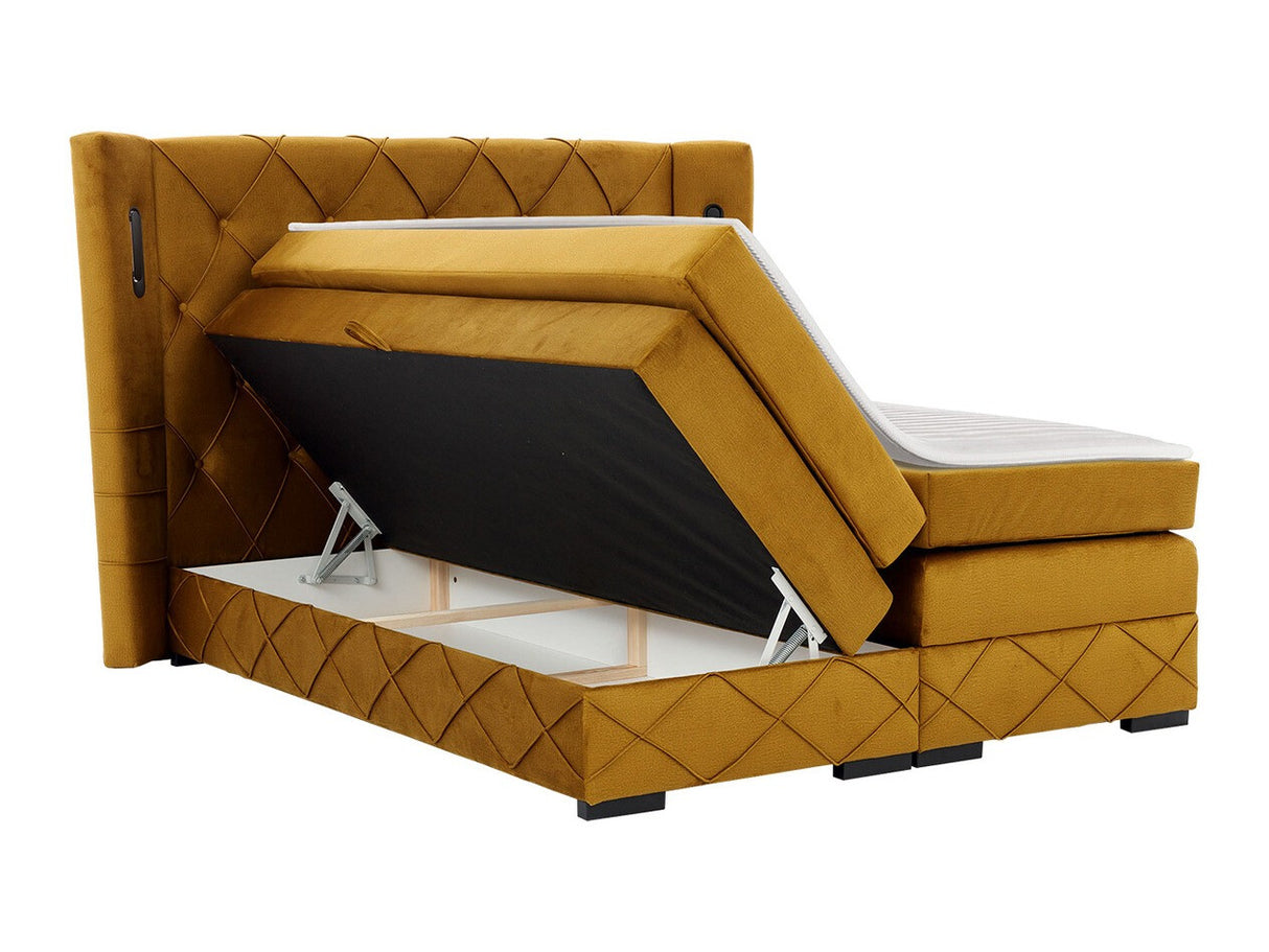 Kontinentális ágy FOCUS LUX (Banjul Lux), Szín: Kameleon 09, Alvó felület mérete: 200 x 200 cm