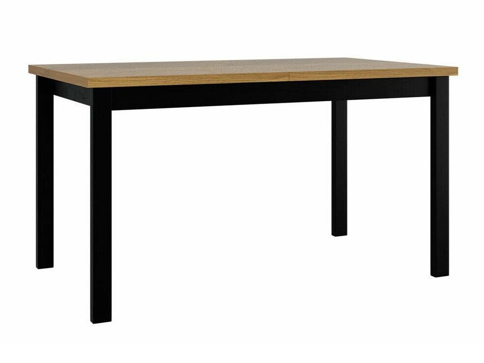 Asztal Alba 80 x 140/180 2 (Diesel 2), Munkalap színe: Grandson tölgy, Lábak színe: Fekete