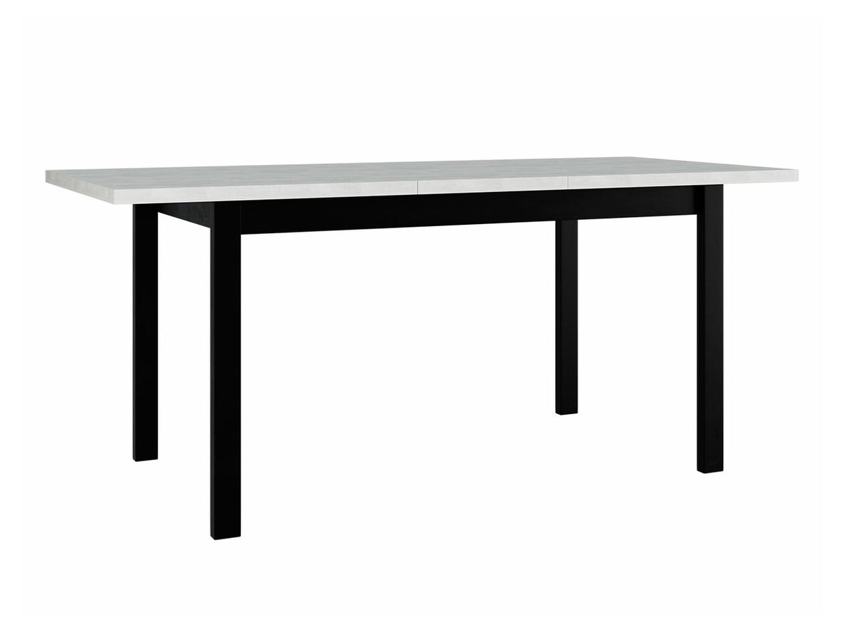 Asztal Alba 80 x 140/180 2 (Diesel 2), Munkalap színe: Grandson tölgy, Lábak színe: Fekete