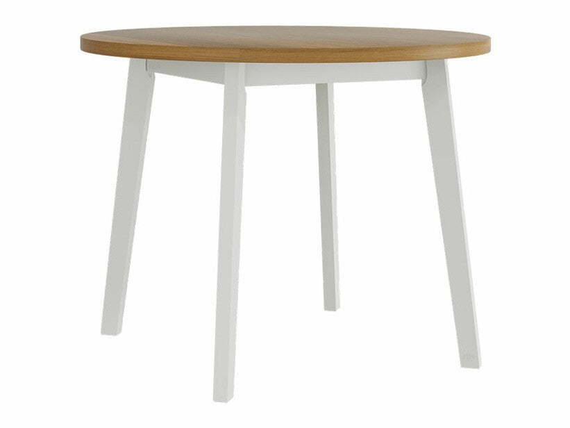 Asztal Oslo 3 100 (Harry 3), Munkalap színe: Grandson tölgy, Lábak színe: Fehér