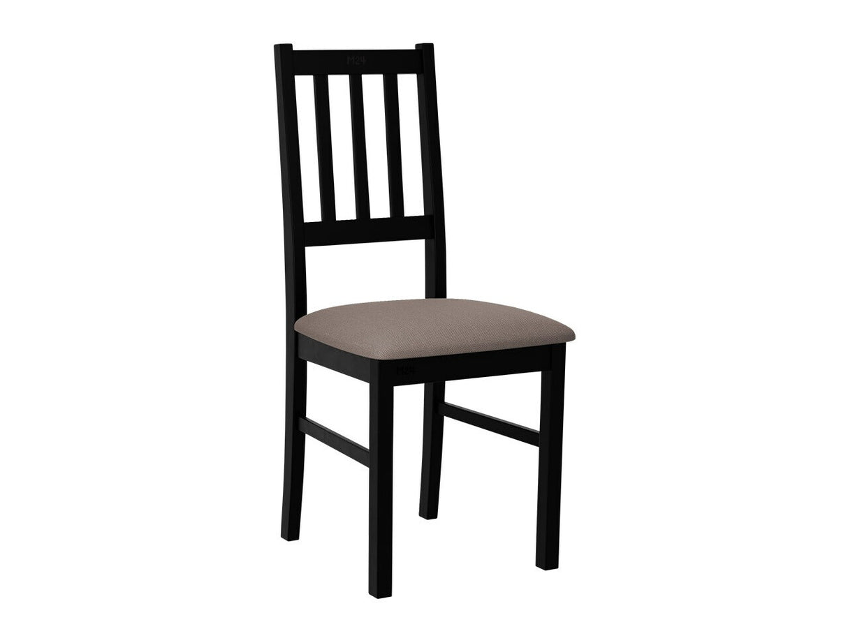 Szék Bos 4 (Dalem 4), Fa színe: Fekete, Kárpit: Hygge 20