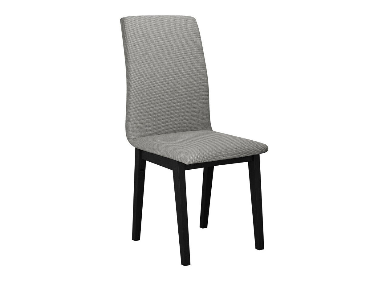 Szék LUNA 1, Fa színe: Fekete, Kárpit: Hygge 91
