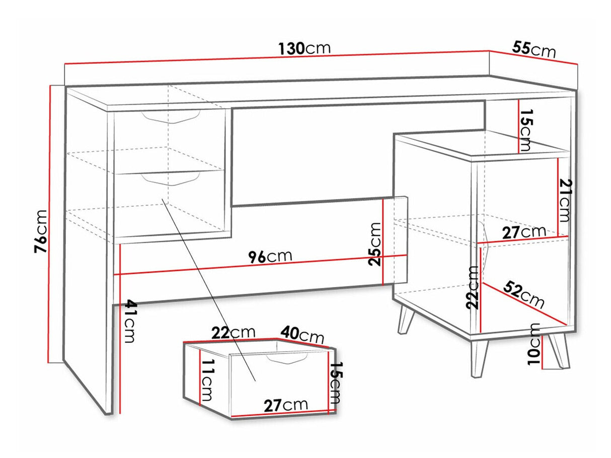Íróasztal Joker ZT13 (Ziturko)