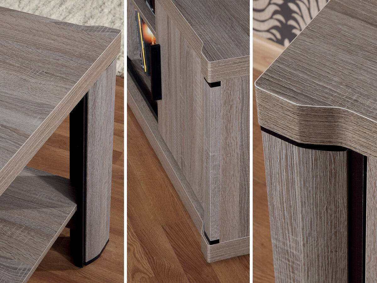 Könyvespolc Dallas D23, Szín: Sonoma tölgy