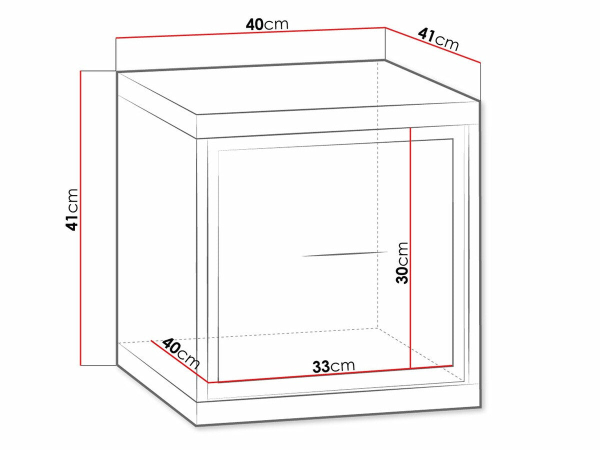 Éjjeliszekrény Mediolan 16 (Sarged SR16), Lábak: Nem