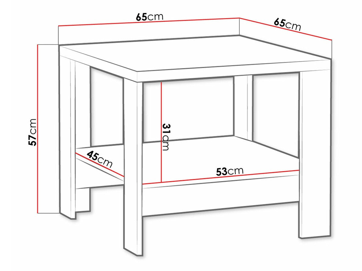 Dohányzóasztal Mediolan 17 (Sarged SR17)