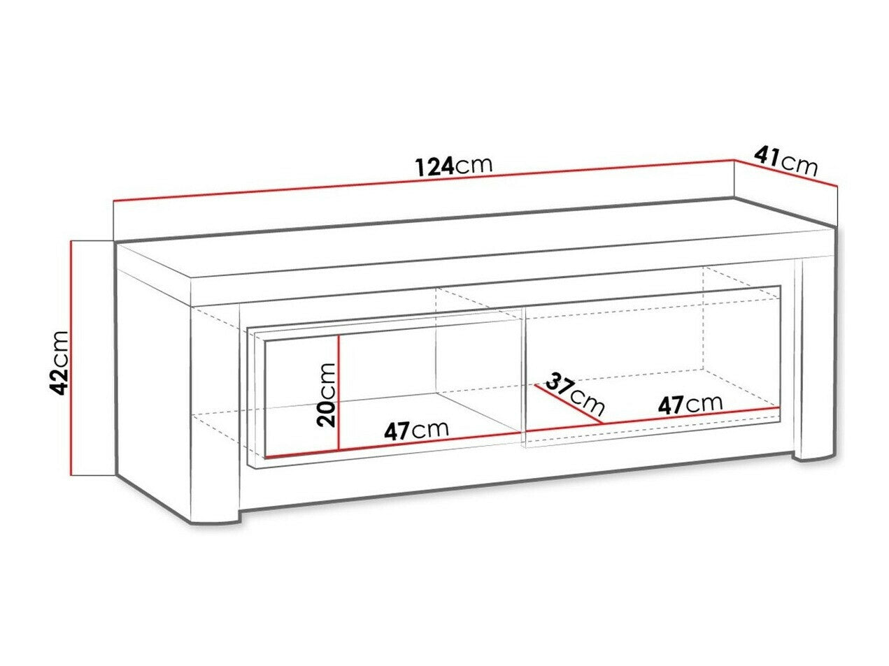 TV-állvány Livinio L-10