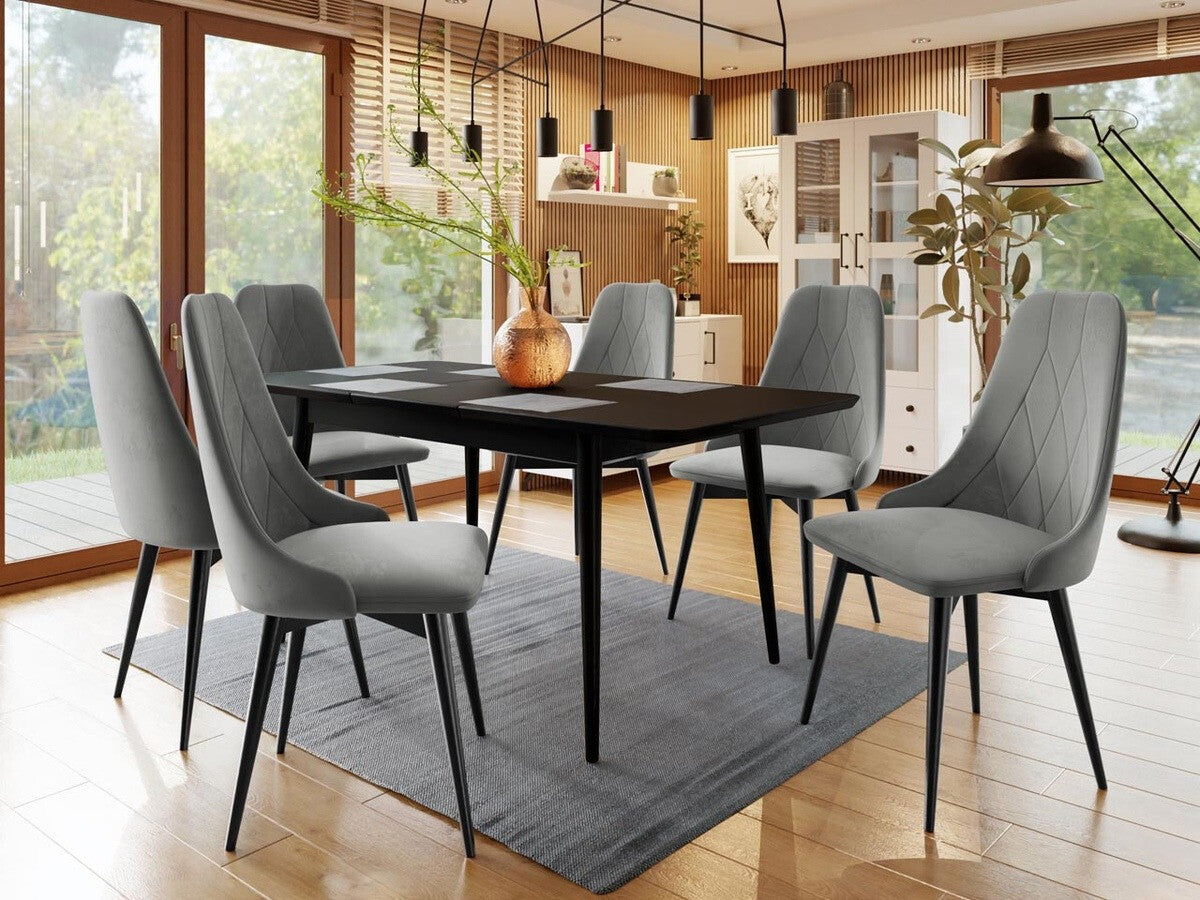 Szék S91 (ST91), Szín: Fekete + Magic Velvet 2217