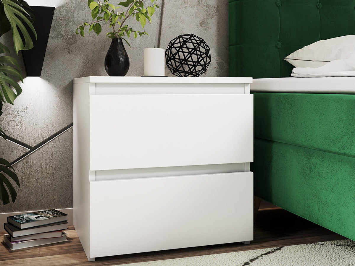 Éjjeliszekrény MALWA M2 (Osko OK2), Szín: Fehér