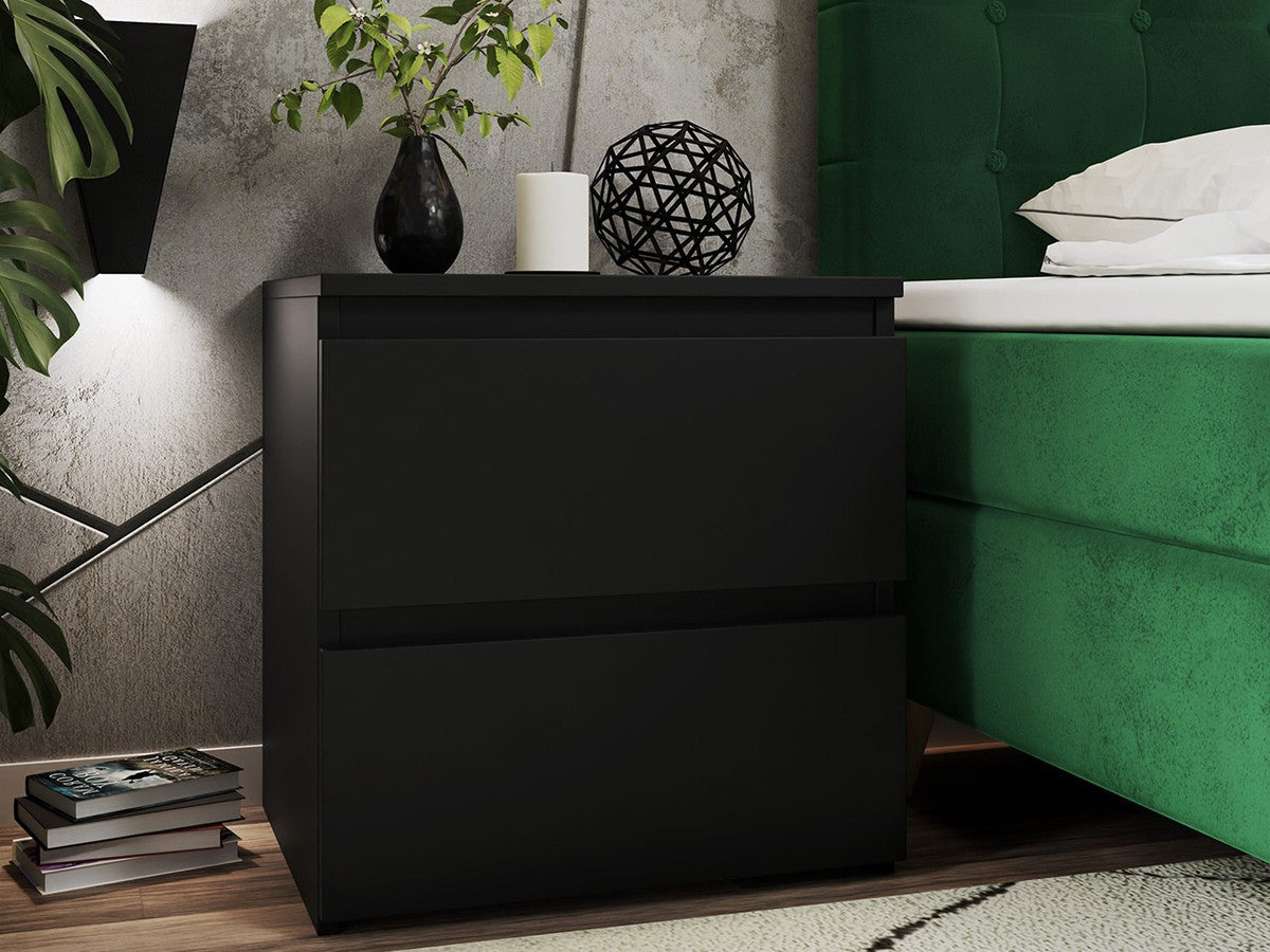Éjjeliszekrény MALWA M2 (Osko OK2), Szín: Fekete
