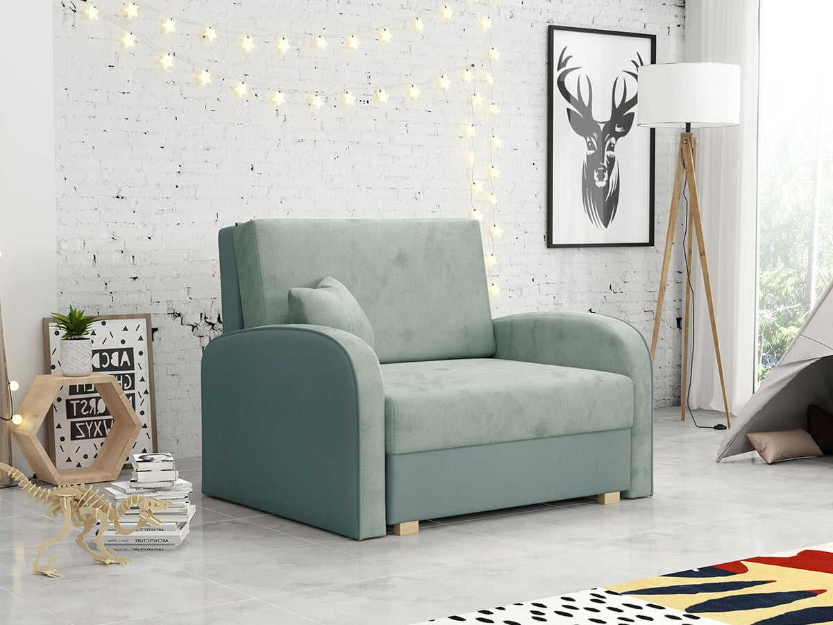 Fotel Viva Puha I (Clivia Puha I), Szín: Mono 237 + Sorriso 8