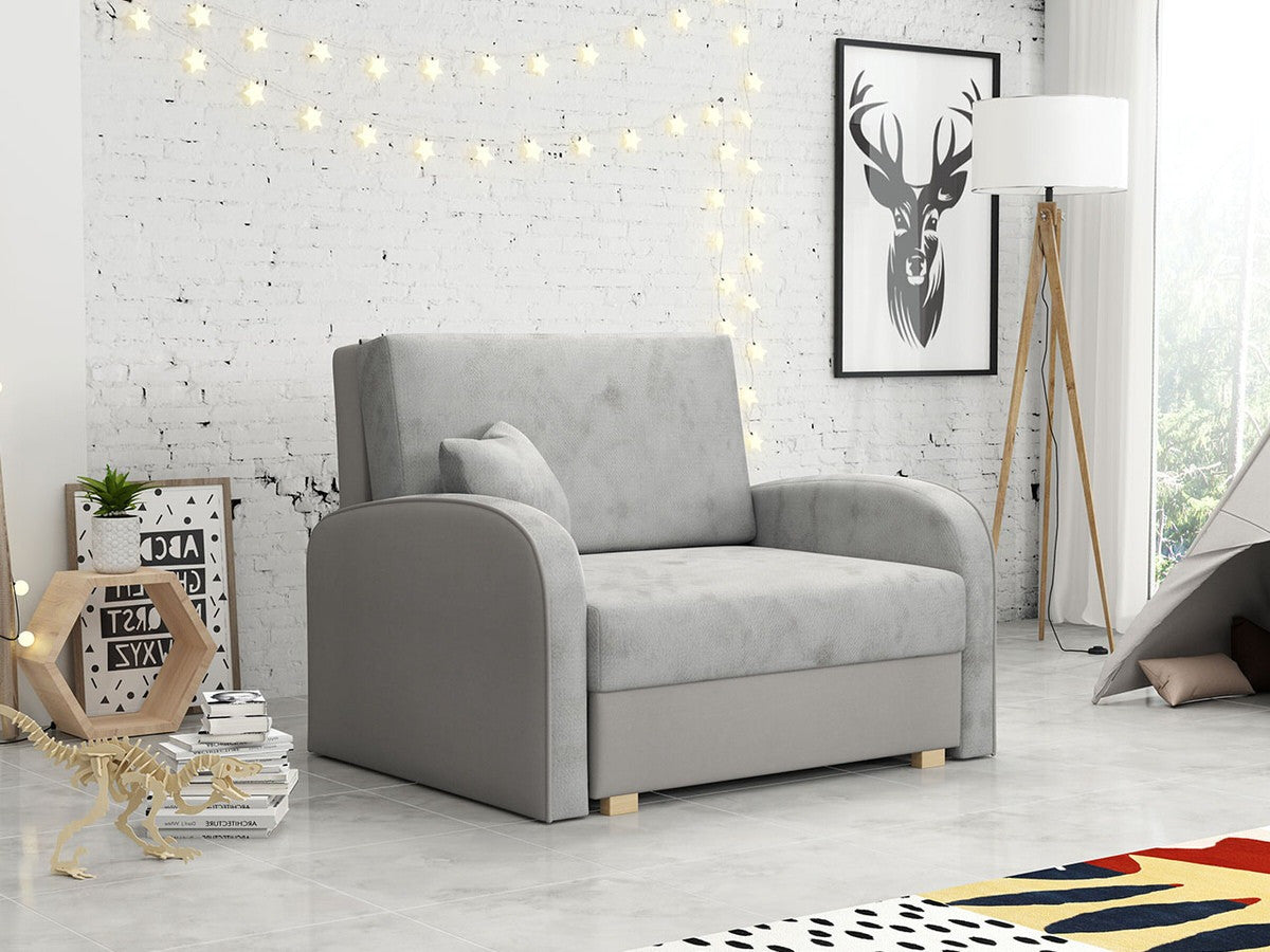 Fotel Viva Puha I (Clivia Puha I), Szín: Mono 244 + Sorriso 4