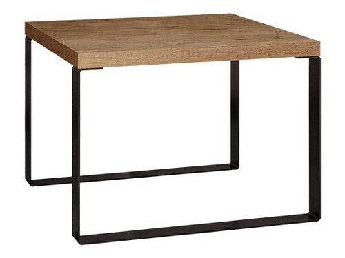 Dohányzóasztal Stolik HEBE Czarny/Dąb lancelot 5903211282225 (Wyskiz)