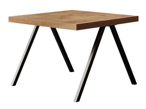 Dohányzóasztal Stolik IRIS Czarny/Dąb lancelot 5903211282232