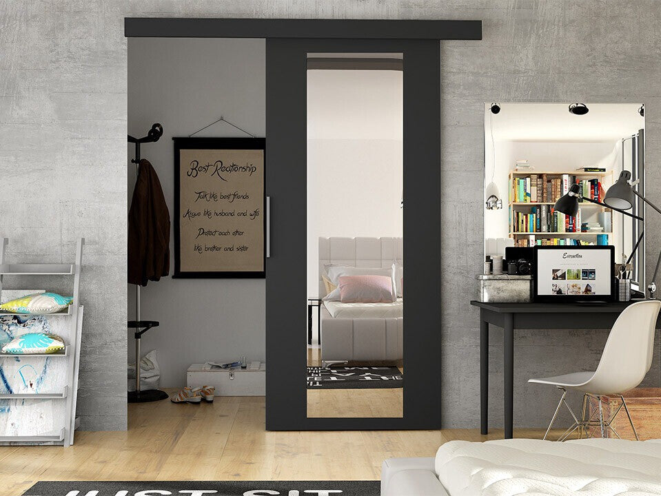 Tolóajtók Drzwi przesuwne MARTI IV, Szín: Fekete