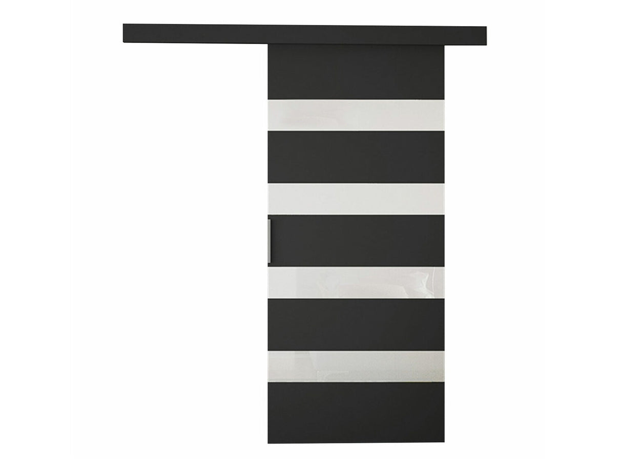 Tolóajtók Drzwi przesuwne MARTI V + samodomykacz, Szín: Fekete + Fehér