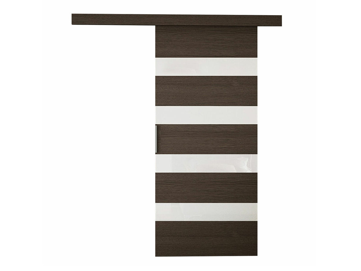 Tolóajtók Drzwi przesuwne LEO V + samodomykacz, Szín: Barna + Fehér