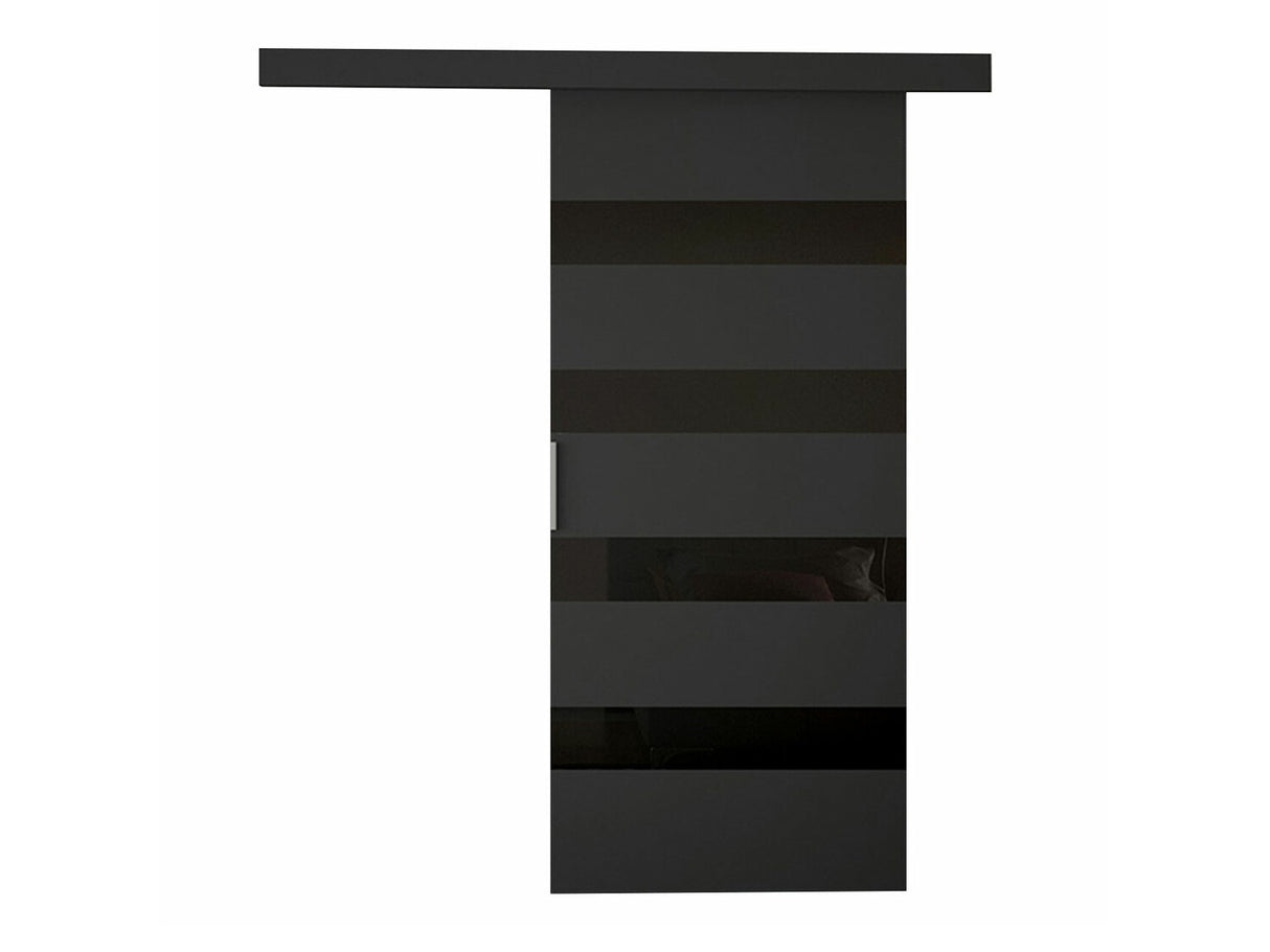 Tolóajtók Drzwi przesuwne LEO V + samodomykacz, Szín: Fekete